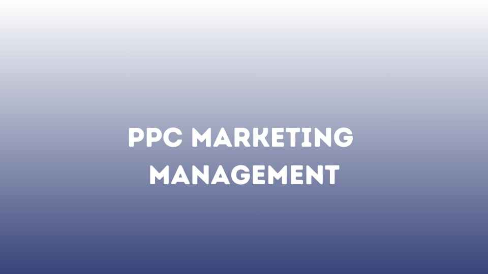 PPC Marketing Management